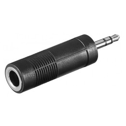 Adattatore Audio 3.5mm Maschio a 6.3mm Stereo Femmina