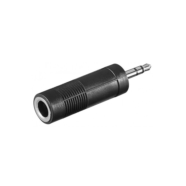 Adattatore Audio 3.5mm Maschio a 6.3mm Stereo Femmina