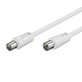 Cavo Antenna TV M/F 2,5 mt bianco