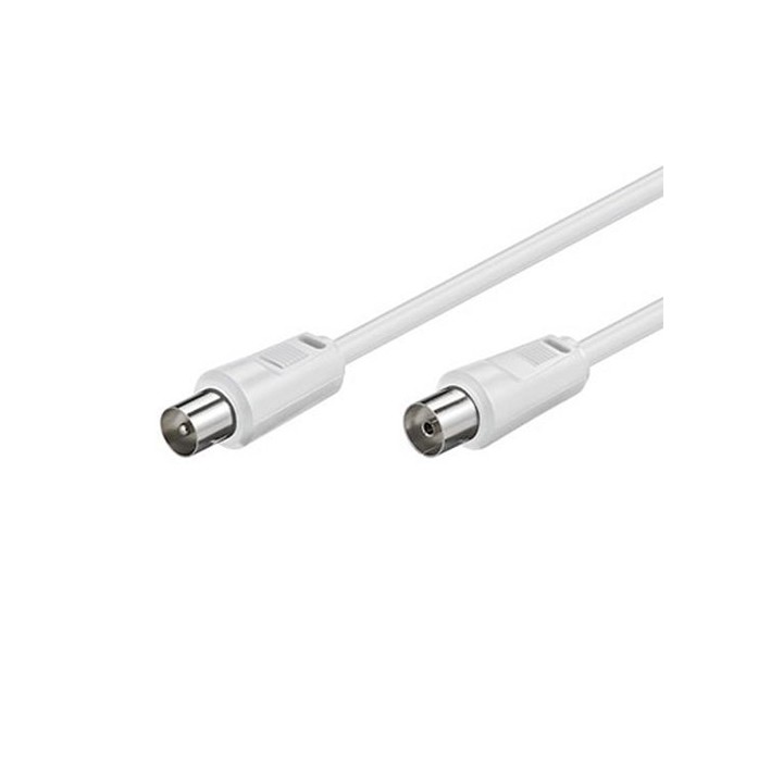 Cavo Antenna TV M/F 5 mt bianco
