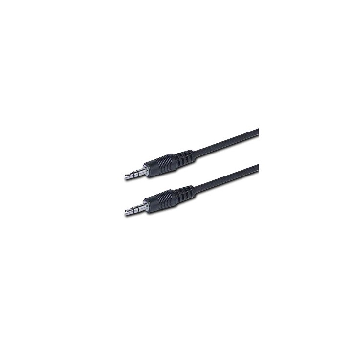 Cavo Audio stereo jack 3,5” M/M 1,5 metri
