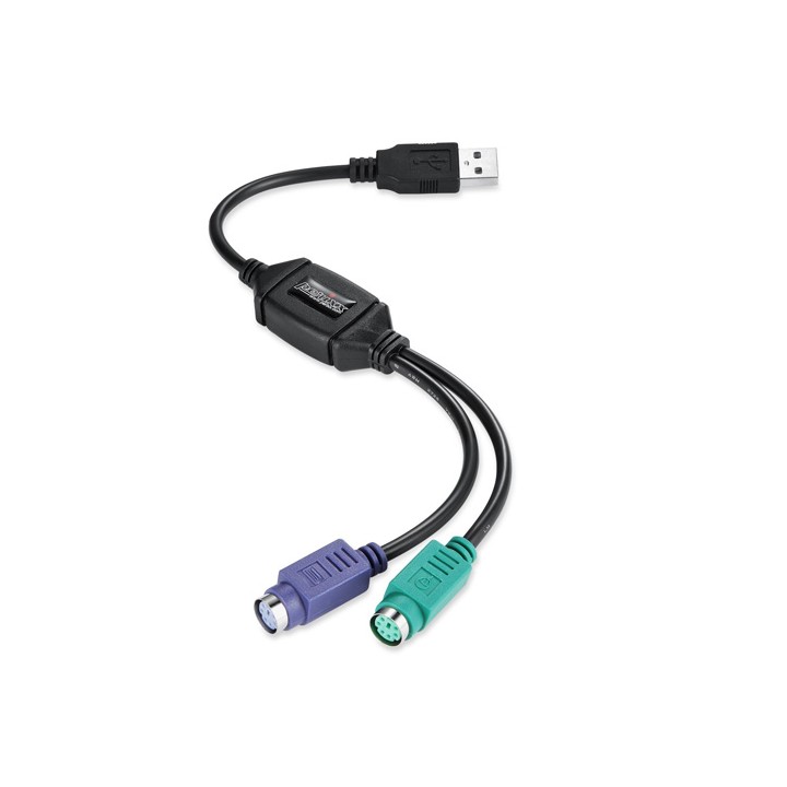 Cavo di conversione 1xUSB in 2xPS2