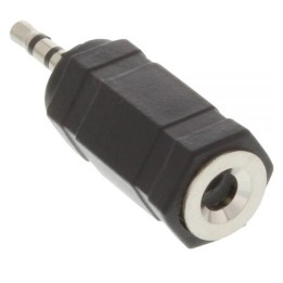 Adattatore Audio, spina Jack 2,5mm a presa Jack 3,5mm, Stereo