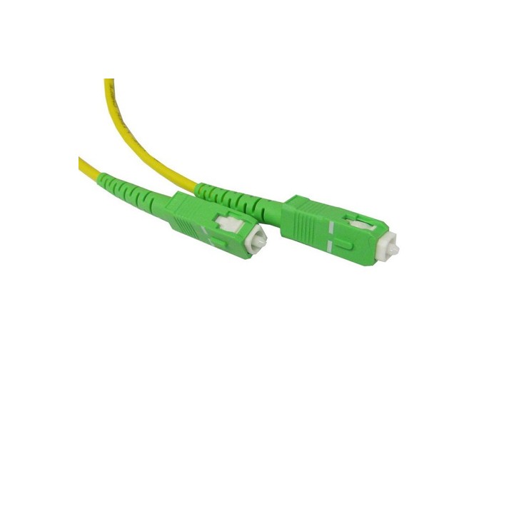Cavo Fibra Ottica SC/APC per SC/APC simplex monomodale 9/125 del 15 metri