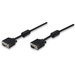 Cavo monitor VGA 15p. M/F 3 metri