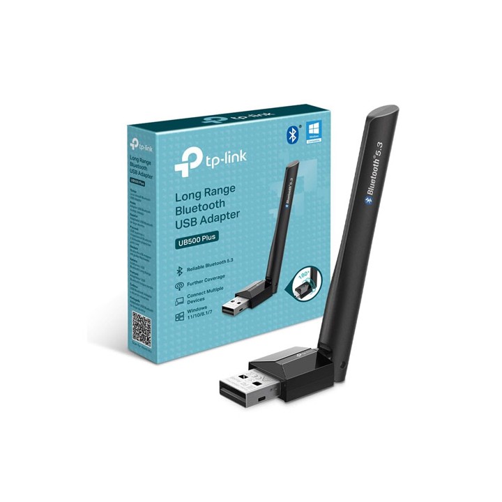 Adattatore Bluetooth USB, Bluetooth 5.3, Multi-Directional Antenna