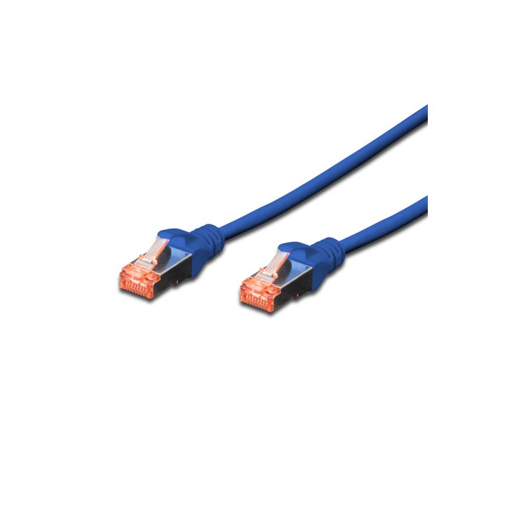 CAVO PATCH CAT.6 S-FTP 0.5mt. LS0H BLU