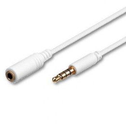 Cavo prolunga Audio con Microfono prolunga Jack 3,5" M/F 3 metri