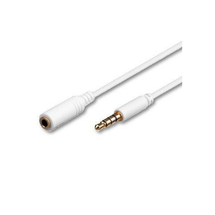 Cavo prolunga Audio con Microfono prolunga Jack 3,5" M/F 5 metri