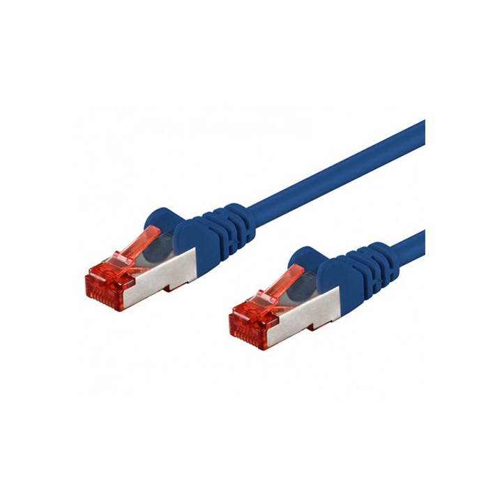 Cavo Rete Patch S/FTP 1 mt Cat. 6 Blu