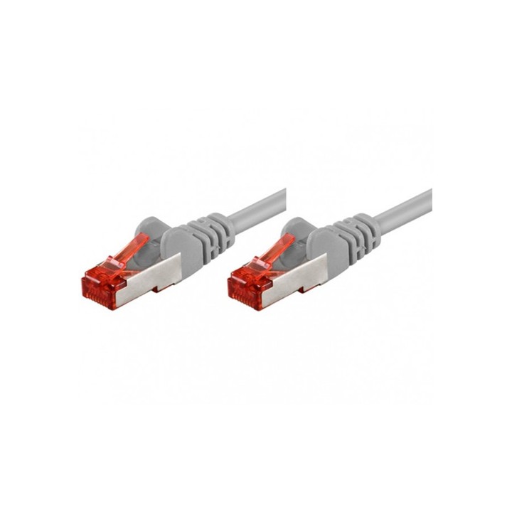 Cavo Rete Patch S/FTP 1 mt Cat. 6 Grigio