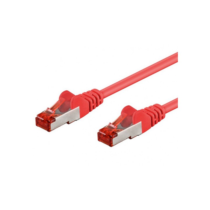 Cavo Rete Patch S/FTP 2 mt Cat. 6 Rosso