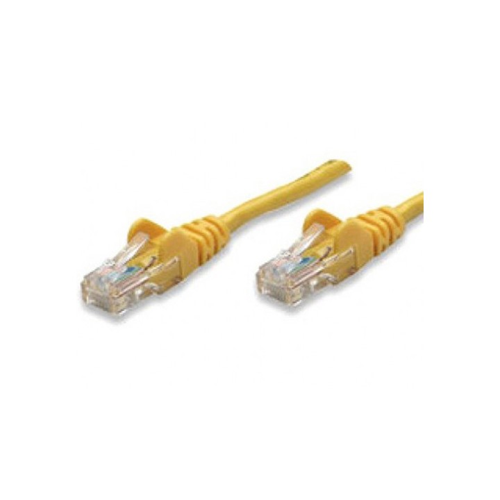 Cavo Rete Patch U/UTP 1 mt Cat. 5e Giallo