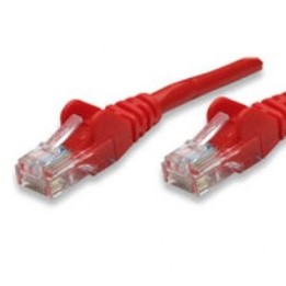 Cavo Rete Patch U/UTP 1 mt Cat. 5e Rosso