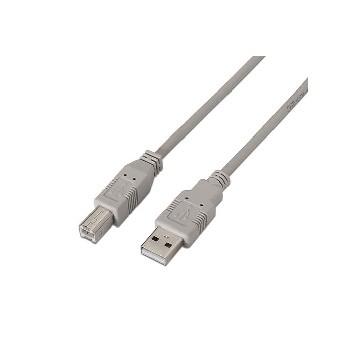 Cavo Stampante USB tipo A/B 1,8 metri Grigio