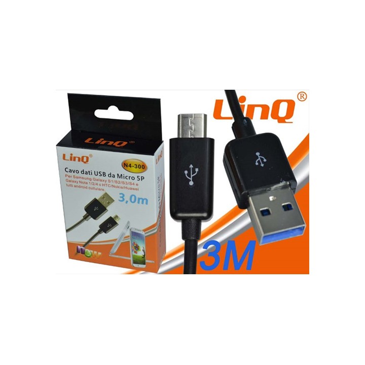Cavo USB / Micro USB  3 Metri