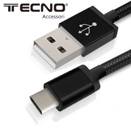 Cavo USB TYPE-C a USB 3.0 Tipo A Maschio 1m Nero