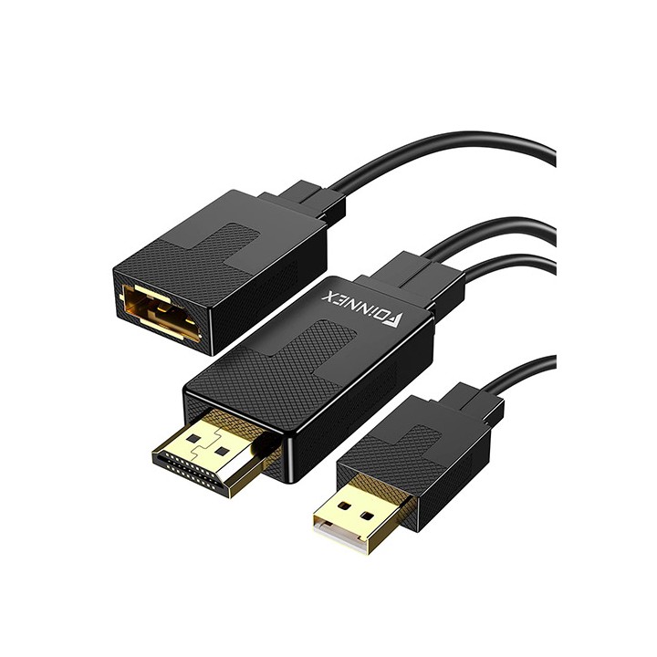 Adattatore da HDMI a Display Port con USB/Audio