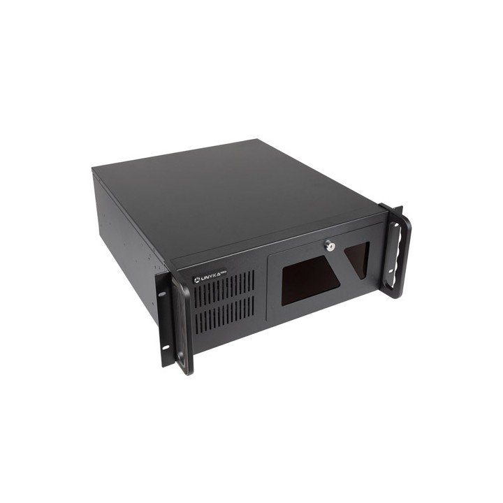 Chassis Industriale Rack 19" 4U per schede ATX - Filtro antipolvere frontale - USB-A 3.0 - 3 ventole incluse