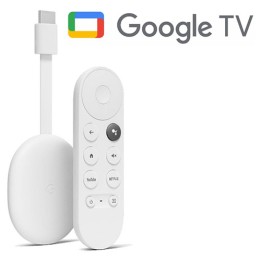 Chromecast con Google TV (HD) - Intrattenimento in streaming sulla TV con telecomando e ricerca vocale - Guarda film, Netflix, D