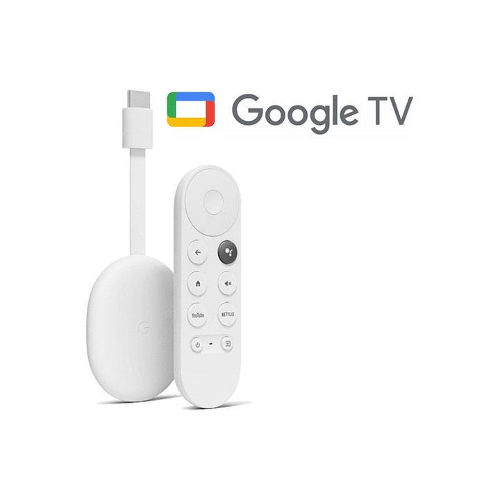 Chromecast con Google TV (HD) - Intrattenimento in streaming sulla TV con telecomando e ricerca vocale - Guarda film, Netflix, D