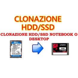 Clonazione Hard Disk / SSD su nuovo supporto