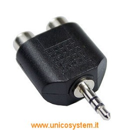 Convertitore Jack 3,5 Audio in 2 RCA