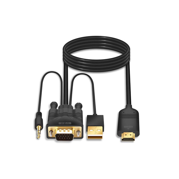 Convertitore VGA TO HDMI + audio