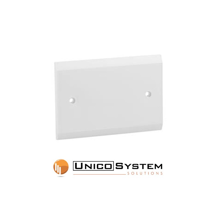 Coperchio  per scatola derivazione incasso 1 pz Bianco 3 Moduli