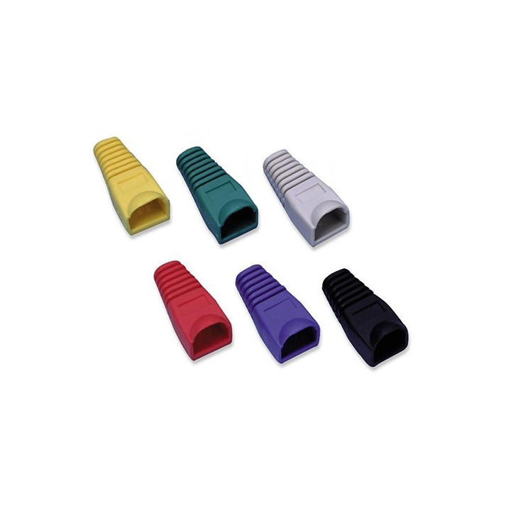 Copriconnettore per Plug RJ45 6.2mm Rosso