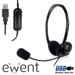 Cuffia stereo USB con Microfono
