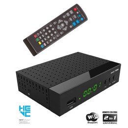 Decoder Digitale Terreste DVB-T2 H265 HEV 10bit con Telecomando funzioni TV