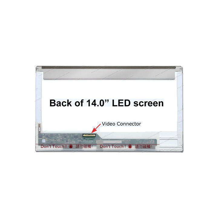 Display LED 14" 40 pin 2.5 cm