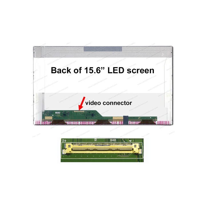 Display LED 15,6" 40 pin 2,5 cm