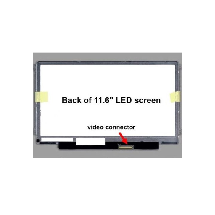 Display Slim LED 11,6" 40 pin 2,5 cm