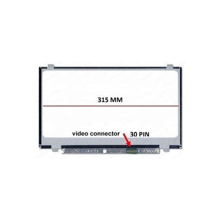 Display Slim LED 14" 30 pin 2 cm FULL HD IPS 315 mm