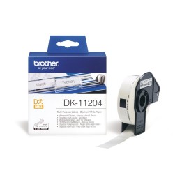 Etichette Adesive BROTHER DK11204  - 17mm X 54mm - 400