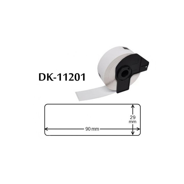 Etichette Adesive Compatibili DK11201  - 29mm X 90mm - 400
