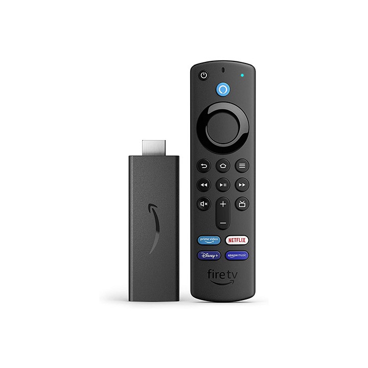 Fire TV Stick con telecomando vocale Alexa (con comandi per la TV)  Streaming in HD