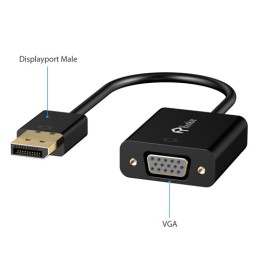 Adattatore Displayport a VGA tipo A/M