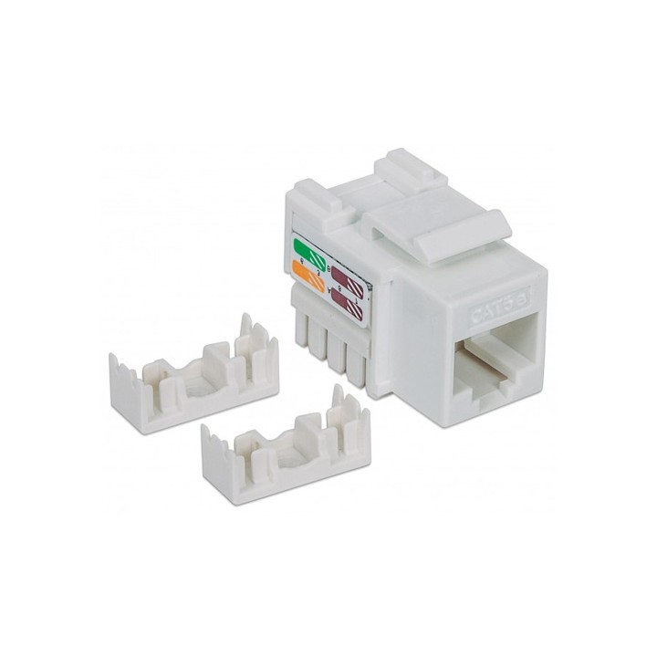 Frutto Keystone RJ45 Cat5e UTP Bianco