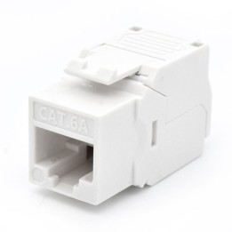 Frutto Keystone RJ45 Cat6 UTP Bianco