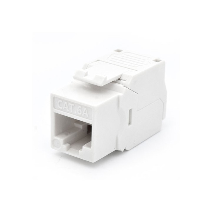 Frutto Keystone RJ45 Cat6 UTP Bianco
