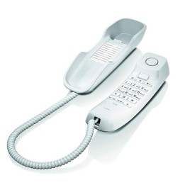 Gigaset DA210 Telefono Fisso, Installabile a Parete, Bianco PSTN