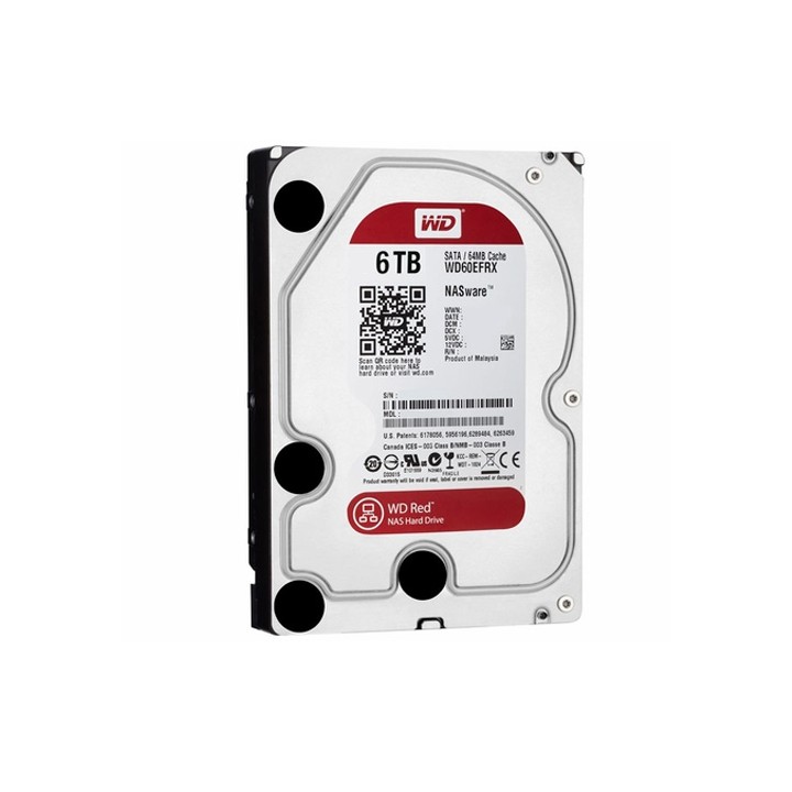 Hard Disk 6 Terabyte 3.5" Sata WD RED WD60EFAX (SMR)