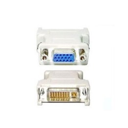 Adattatore DVI-A (12+5) Maschio / VGA 15 poli femmina
