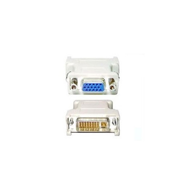 Adattatore DVI-A (12+5) Maschio / VGA 15 poli femmina