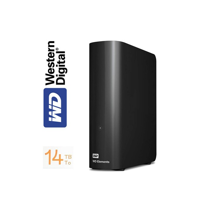 Hard Disk Esterno 14 Terabyte USB 3.5"  WD ELEMENTS Ricondizionato