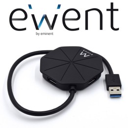 Hub a 4 Porte USB 3.1 Gen1 (USB 3.0) Portatile EW1138