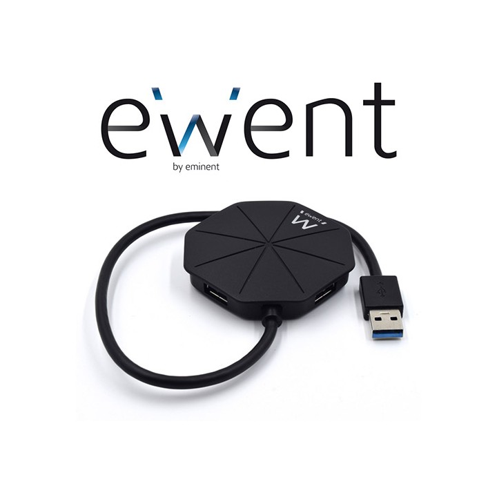 Hub a 4 Porte USB 3.1 Gen1 (USB 3.0) Portatile EW1138